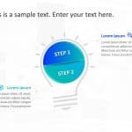 2 Steps Business 8 PowerPoint Template & Google Slides Theme