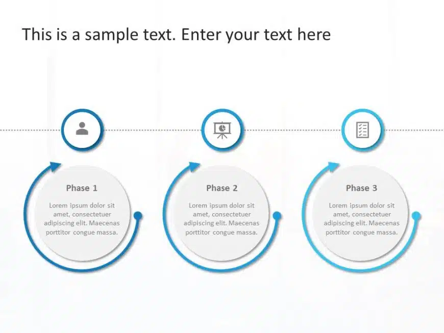 Process Flow 3 PowerPoint Template