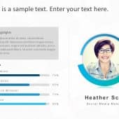 Employee Profile 3 PowerPoint Template