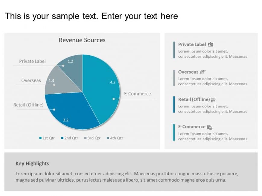 Revenue Sources PowerPoint Template