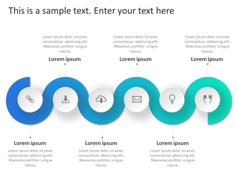 Business Roadmap 49 PowerPoint Template & Google Slides Theme