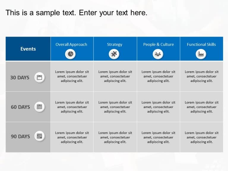 30 60 90 Day Plan Template For New Employees