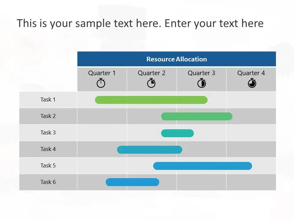 Resource Allocation PowerPoint Template & Google Slides Theme