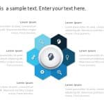 Hexagon Brainstorming PowerPoint Template & Google Slides Theme