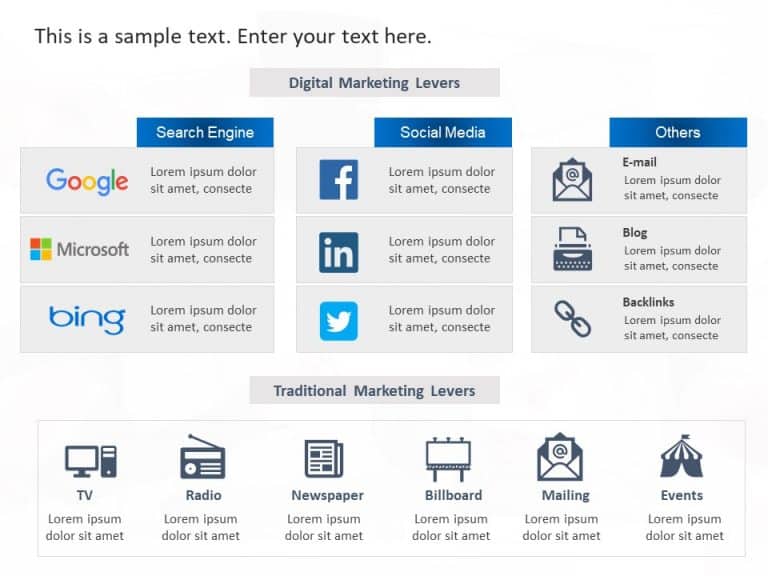 Digital Marketing Plan 2 PowerPoint Template & Google Slides Theme