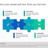 Puzzle PowerPoint Diagram 23 | PowerPoint Puzzle Templates | SlideUpLift