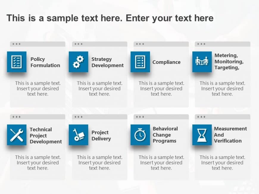 Workstream Project Phase Plan PowerPoint Template