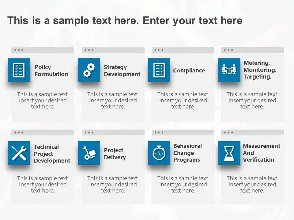 Workstream Project Phase Plan PowerPoint Template & Google Slides Theme