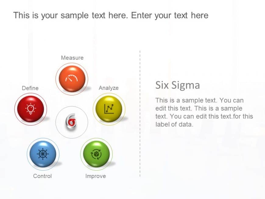 Lean Six Sigma Detailed PowerPoint Template