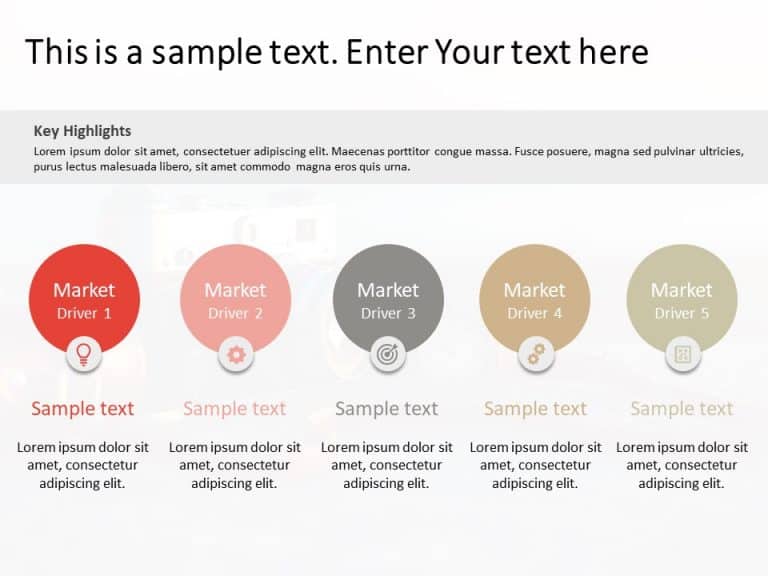 Key Market Trends PowerPoint Template 3 | market analysis powerpoint ...