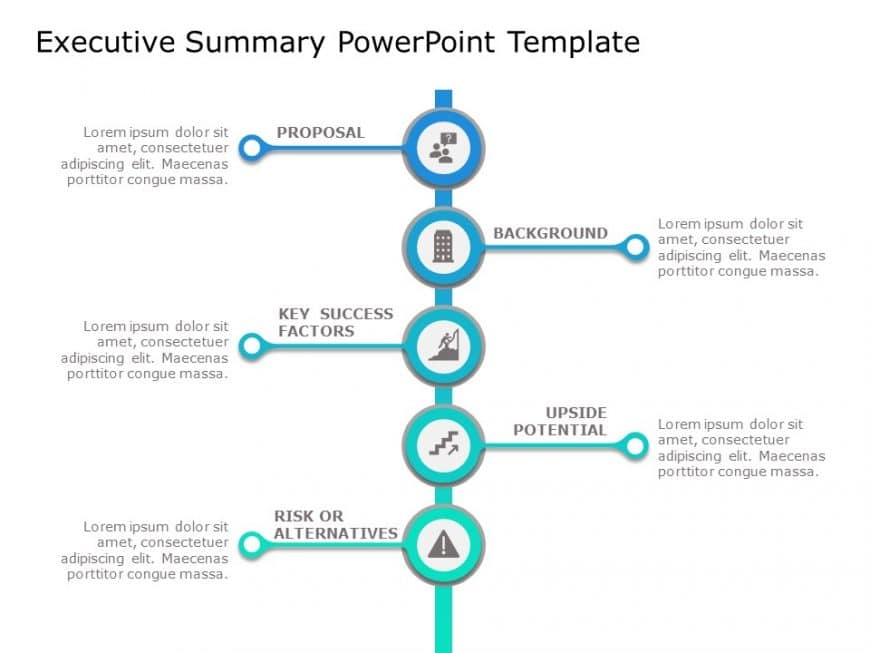 Business Proposal Executive Summary PowerPoint Template