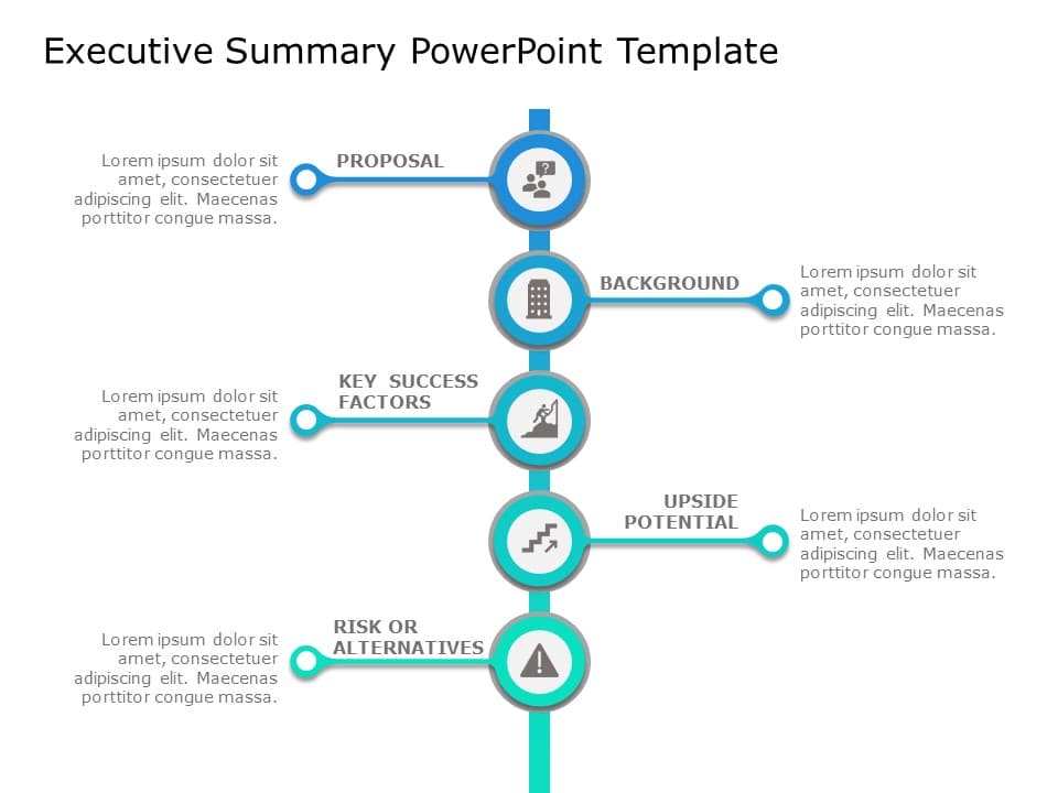 Business Proposal Executive Summary PowerPoint Template
