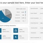 Email Campaign Dashboard PowerPoint Template & Google Slides Theme