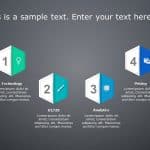 4 Steps Product Features 1 PowerPoint Template & Google Slides Theme