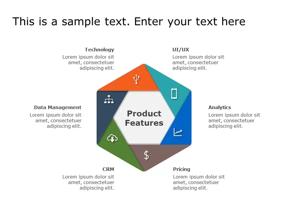 Hexagon Powerpoint Template 5033