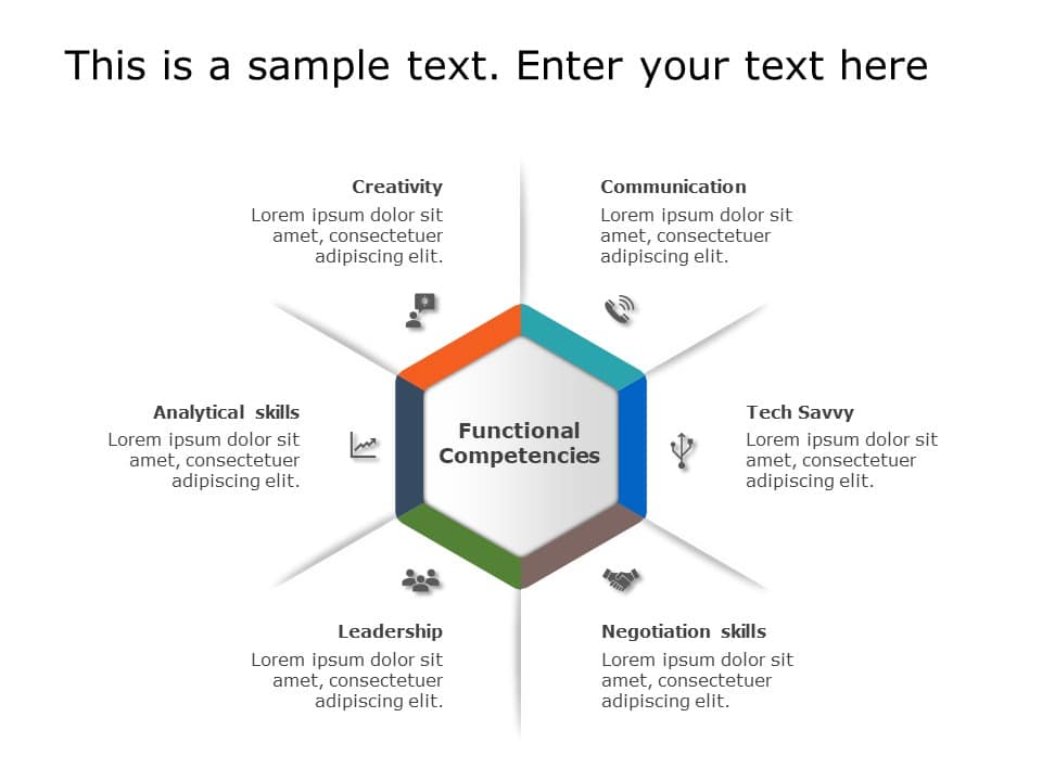 Hexagon 13 PowerPoint Template