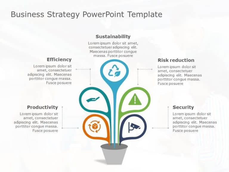 Business Strategy 32 PowerPoint Template & Google Slides Theme