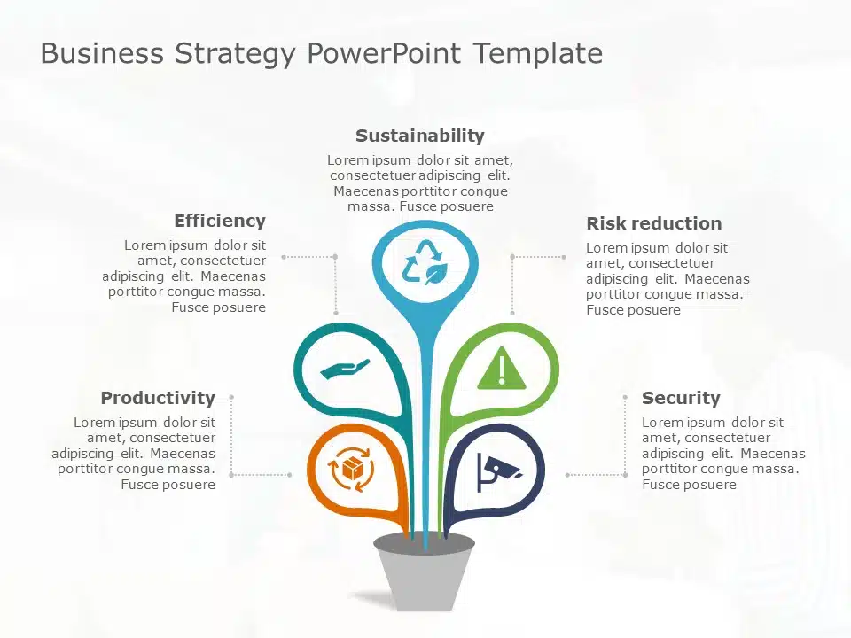 Business Strategy 32 PowerPoint Template & Google Slides Theme