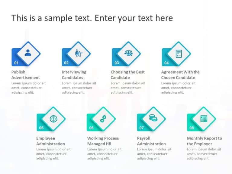 Recruitment Skillsets 1 PowerPoint Template & Google Slides Theme