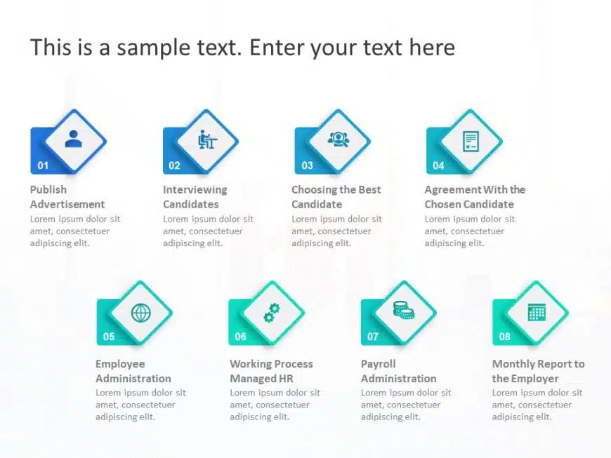 Recruitment Skillsets 1 PowerPoint Template