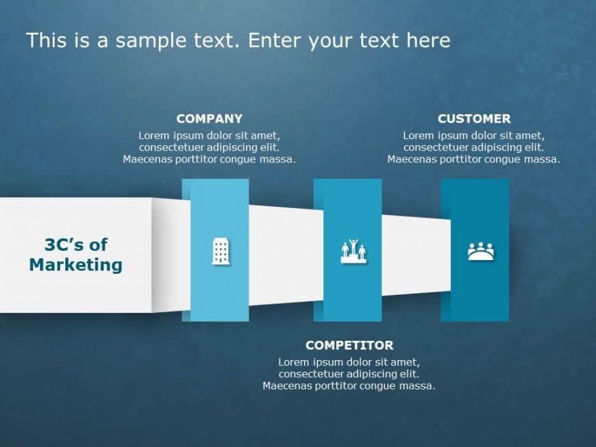 3Cs Marketing PowerPoint Template 13