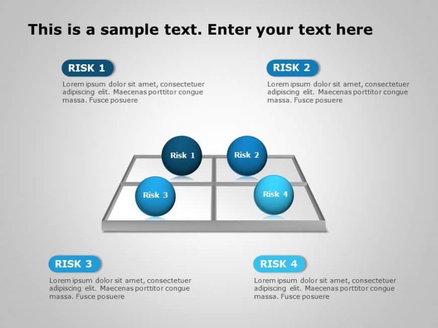 Risk assessment 10 PowerPoint Template