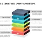 6 Cuboid Business Strategy PowerPoint Template & Google Slides Theme