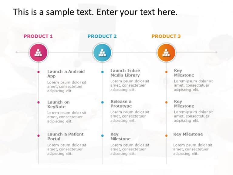 Product RoadMap 16 PowerPoint Template