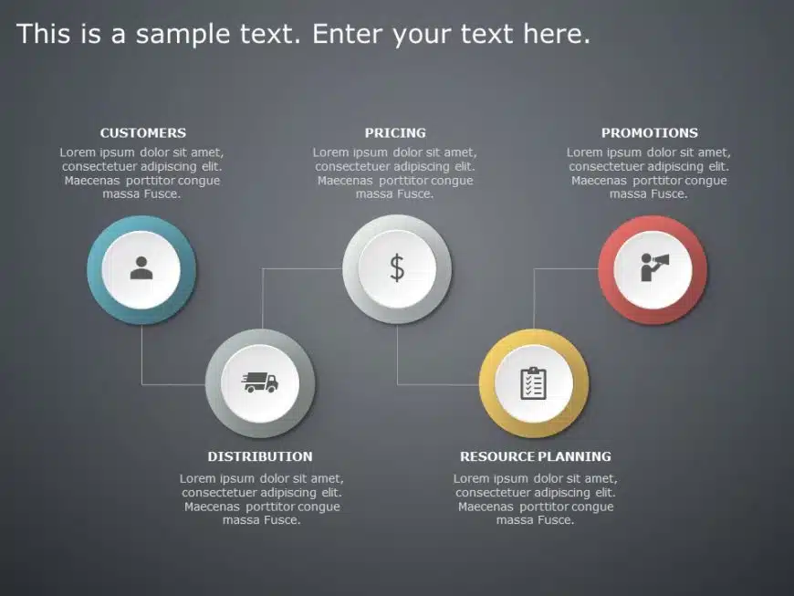 Business Dependencies 2 PowerPoint Template