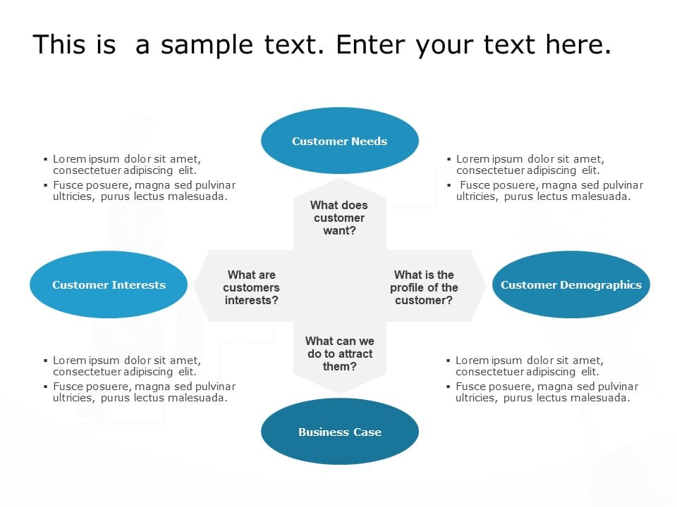 Target Customer Details PowerPoint Template & Google Slides Theme