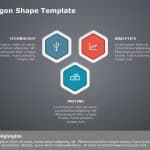 Hexagon Shape PowerPoint Template & Google Slides Theme