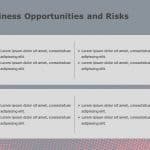 Business Opportunites And Risks PowerPoint Template & Google Slides Theme