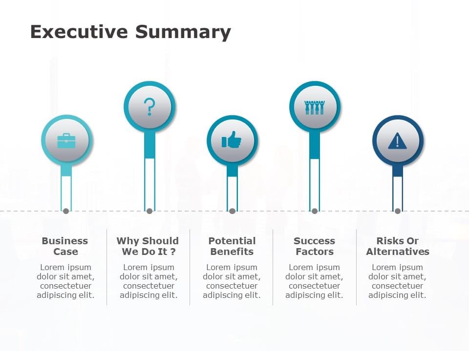 Executive Summary 1 PowerPoint Template & Google Slides Theme