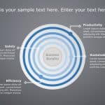 4 Steps Concentric Circles Template