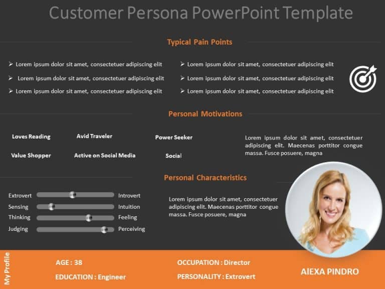 Target Audience Behaviour 1 PowerPoint Template & Google Slides Theme