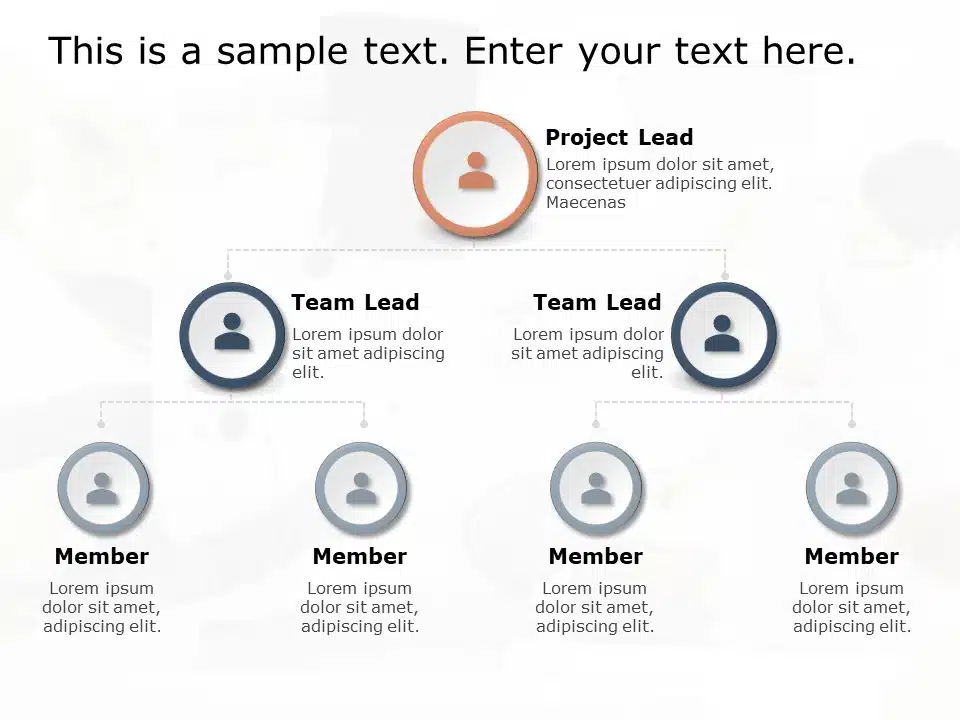 org-chart-5-powerpoint-template