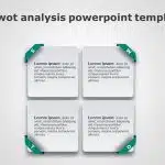 SWOT Analysis PowerPoint Template 3 & Google Slides Theme 1