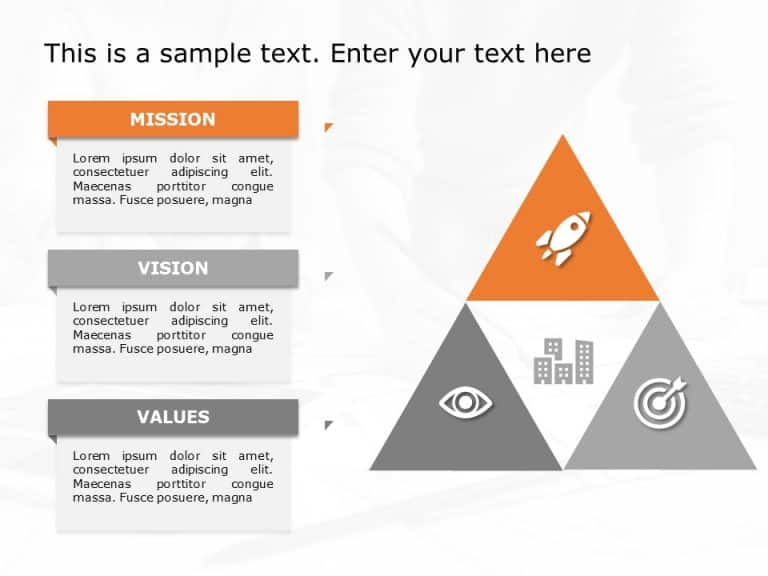 Free Mission Vision 5 PowerPoint Template & Google Slides Theme