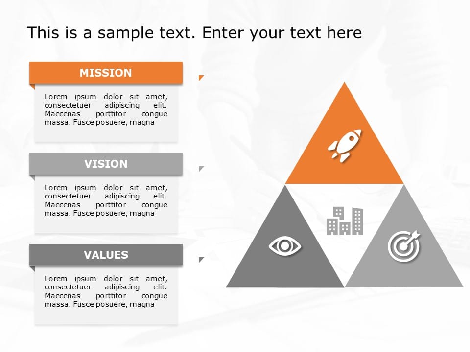 Free Mission Vision 5 PowerPoint Template