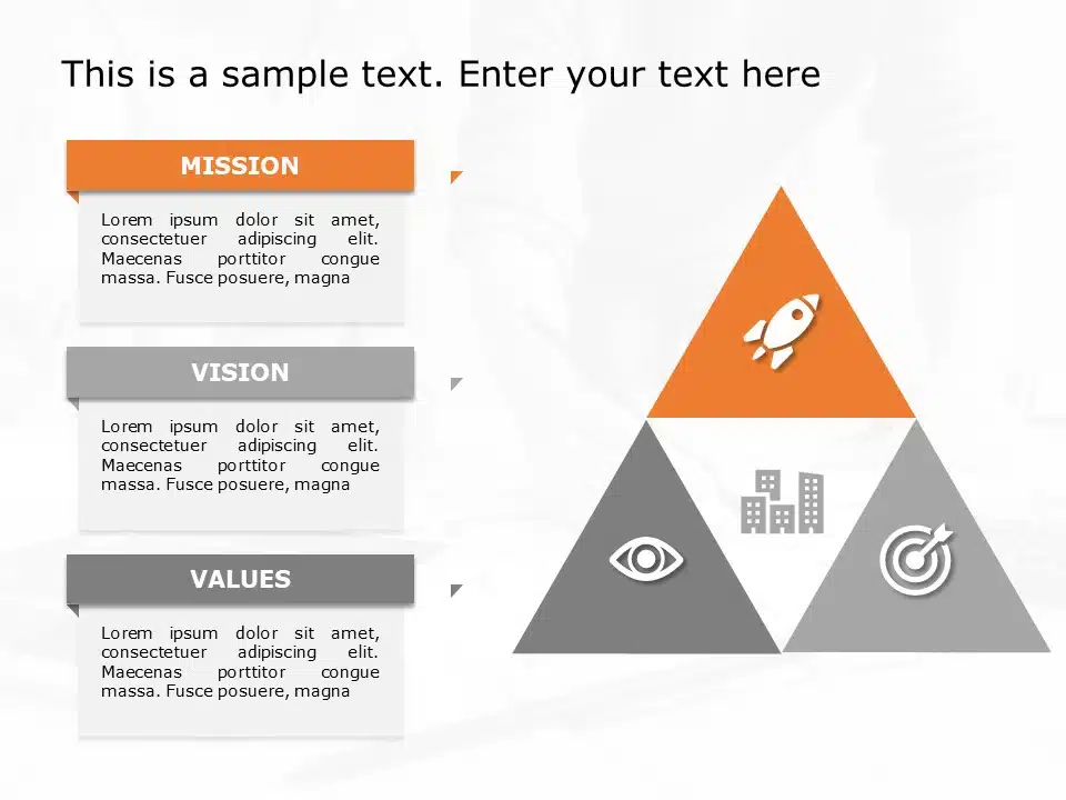 Free Mission Vision 5 PowerPoint Template & Google Slides Theme