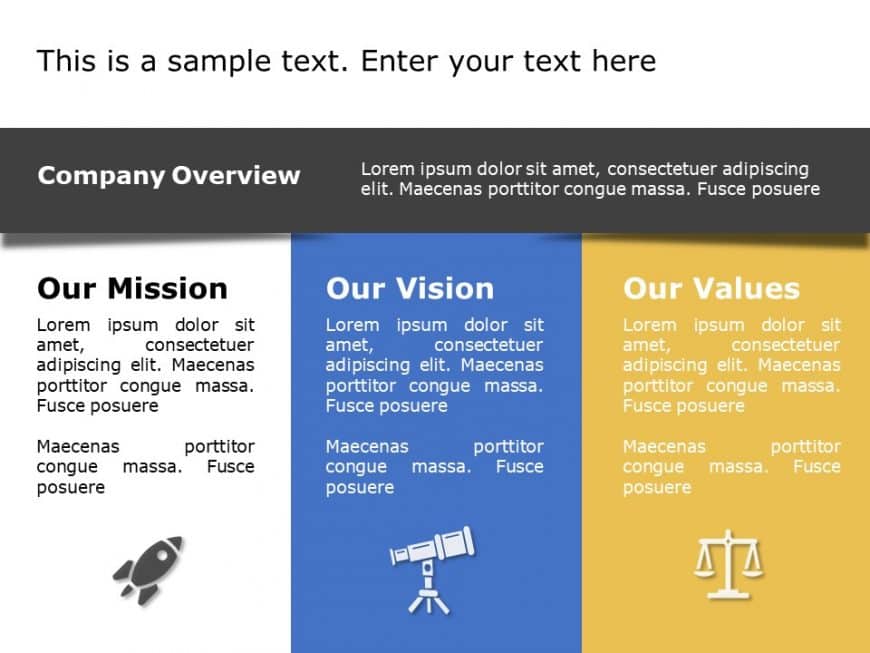 Mission Vision 15 PowerPoint Template