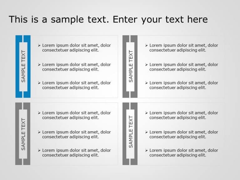 Box List 1 PowerPoint Template & Google Slides Theme