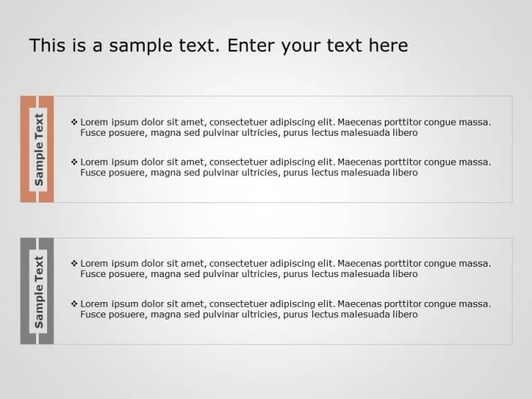 Box List 2 PowerPoint Template & Google Slides Theme