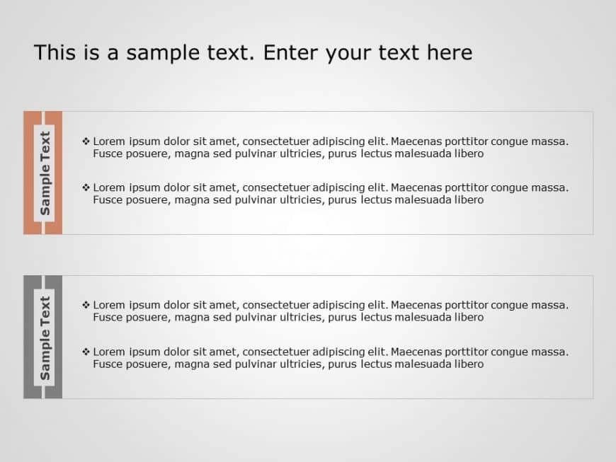 Box List 2 PowerPoint Template