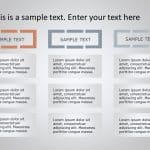 Text Box Diagram 1 PowerPoint Template & Google Slides Theme
