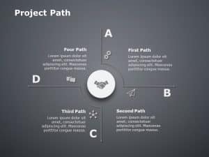 Project Path PowerPoint Template 4