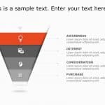 Funnel Analysis Diagram 3 PowerPoint Template & Google Slides Theme