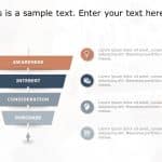 Funnel Analysis Diagram 4 PowerPoint Template & Google Slides Theme