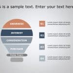 Funnel Analysis Diagram 7 PowerPoint Template & Google Slides Theme