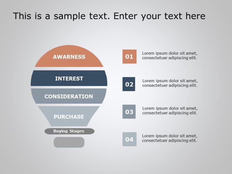 Funnel Analysis Diagram 7 PowerPoint Template & Google Slides Theme